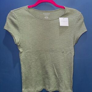 American Eagle Outfitters Light Green Short Sleeve Tee
